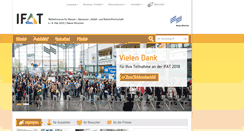 Desktop Screenshot of ifat.de